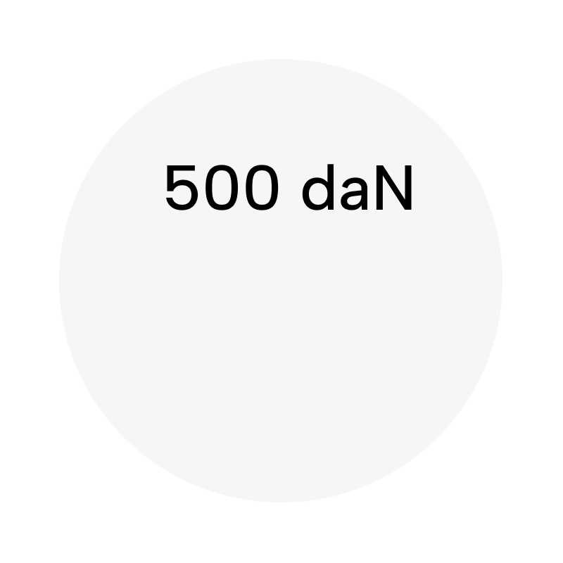 500 DaN