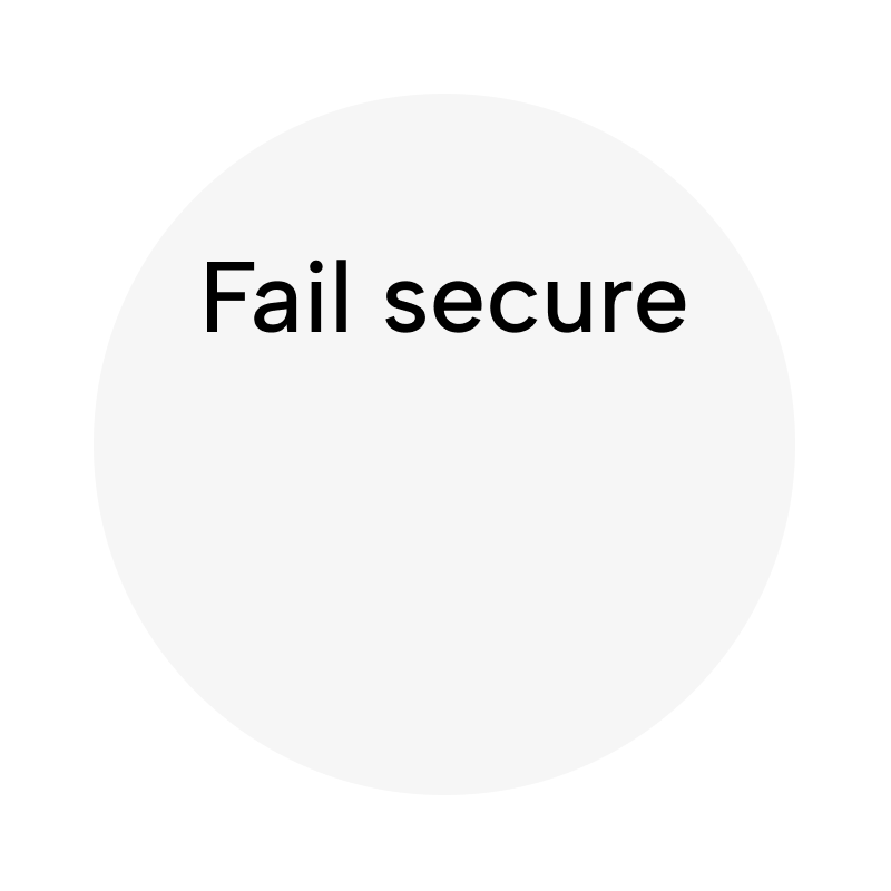 Fail secure