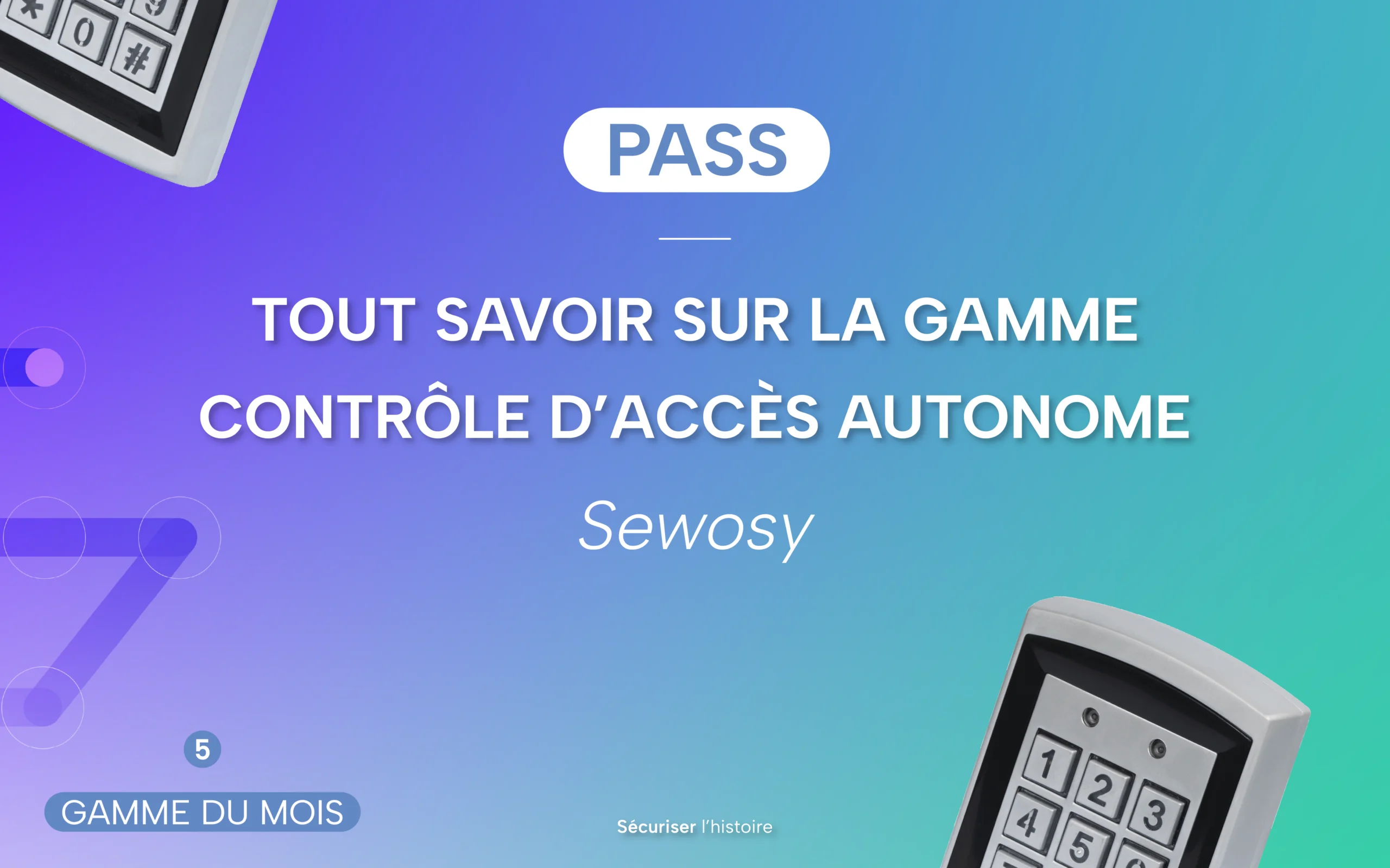 Clavier autonome Sewosy